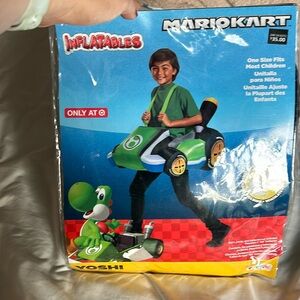 New, never worn - Mariokart Inflatable Yoshi Halloween Costume